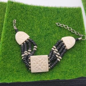 Stunningly Detailed Tribal Bracelet B3012